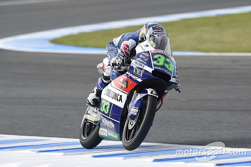 Bastianini è tornato in sella alla sua Honda in un test a Misano