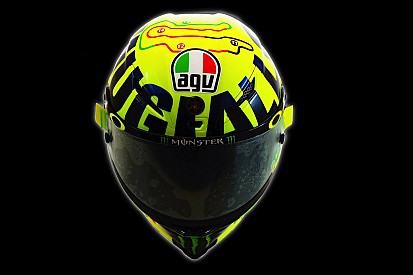 "Mugiallo": ecco il casco di Valentino Rossi per il Mugello