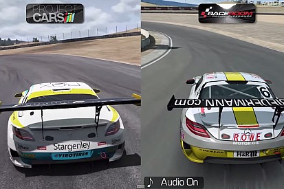 Két szimulátor egymás ellen egy Mercedes SLS AMG GT3-mal