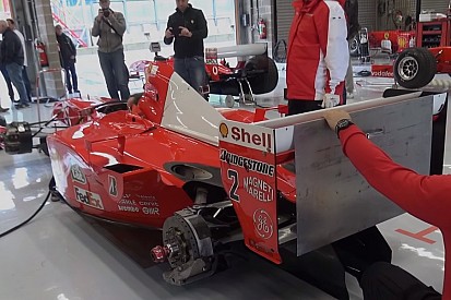 Napjainkban a V10-es Ferrari F2001: brutális hangok