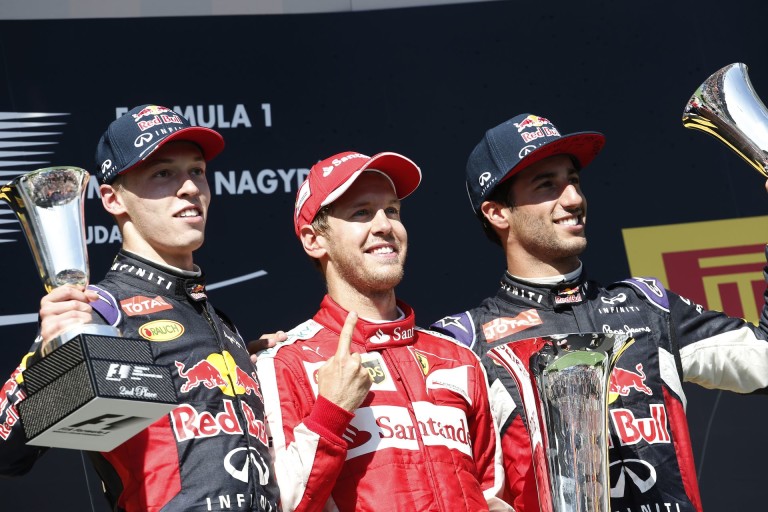 Vettel ott kapna sokkot, ha Ricciardo, vagy Verstappen lenne a csapattársa a Ferrarinál?