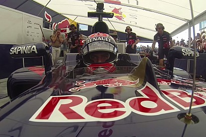 Exkluzív onboard felvételek Max Verstappen legutóbbi F1-es kiruccanásáról