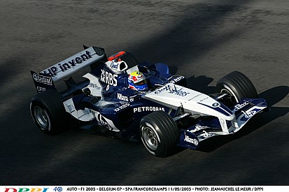 Webber és a brutálisan hangos V10-es Williams-BMW Spa-ban: Vissza, vissza, vissza!