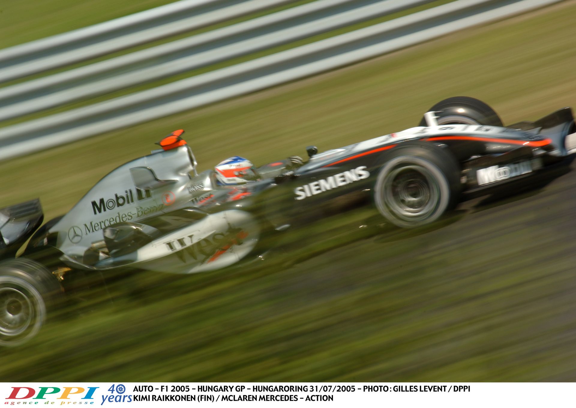 Raikkönen győzelme a Magyar Nagydíjon a McLarennel: 2005. július 31.