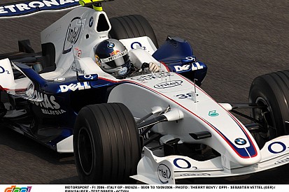 Vettel 2006-ban a BMW Sauber színeiben Monzában: Gyors és nagyon hangos volt