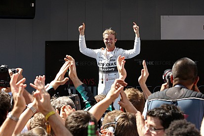A Mercedesnek nagyon fontos Rosberg győzelme