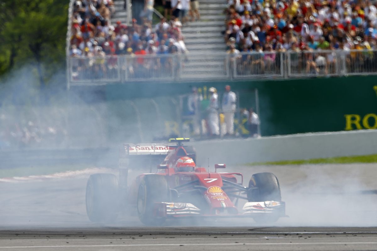 Vannak olyan körök, amikor jól érzi magát Raikkonen: mintha minden ellenük lenne