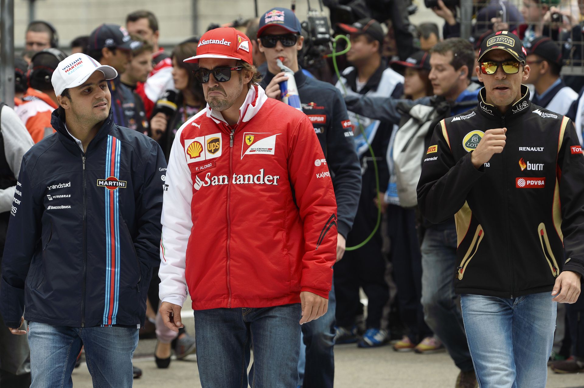 Videón Alonso és Massa incidense: A Williams könnyen a levegőbe repülhetett volna