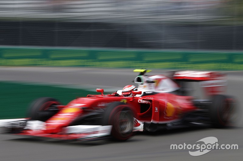 Raikkonen quedó a disgusto con su actuación del viernes en Montreal