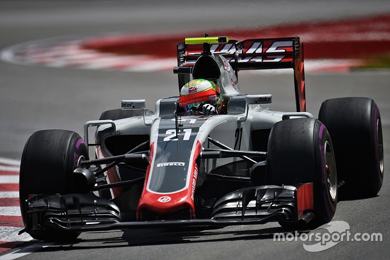 Esteban Gutiérrez vivió un viernes complicado en Canadá