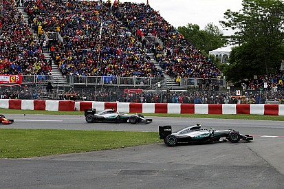 Wolff sufrió un "déjà vu" con Hamilton y Rosberg en Canadá