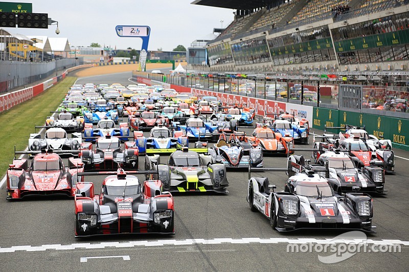 Alle 60 Autos für das 24-Stunden-Rennen in Le Mans 2016