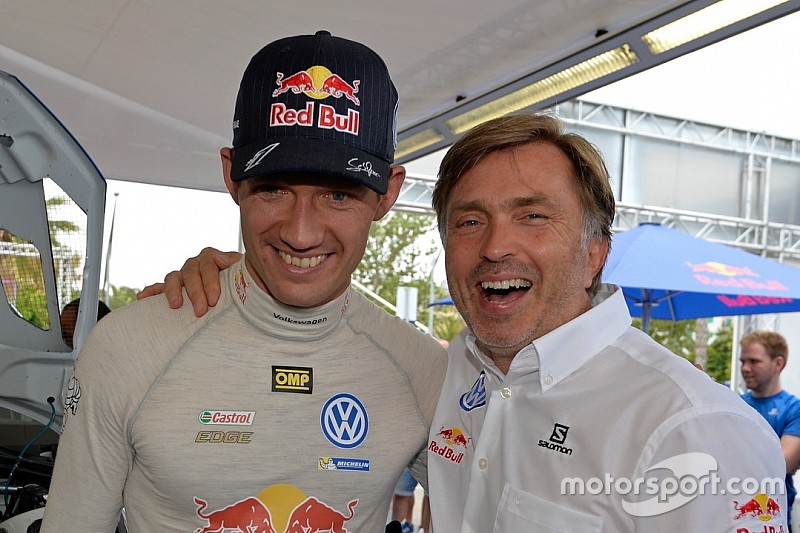Fiocco azzurro in casa Ogier: è nato Tim, primo figlio di Sébastien