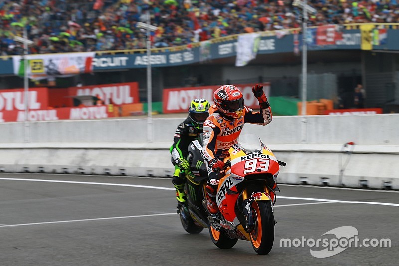 Márquez: “Hoy no tocaba traspasar el límite”