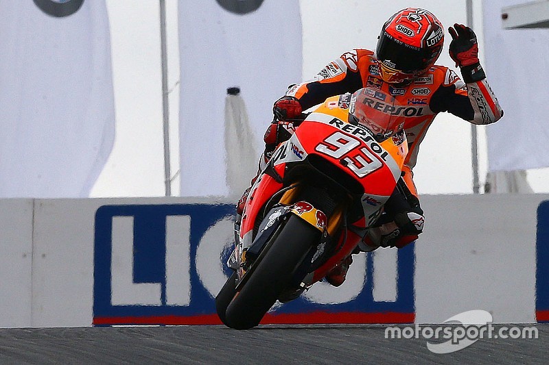 Marquez weer op pole in Duitsland, Lorenzo crasht tweemaal