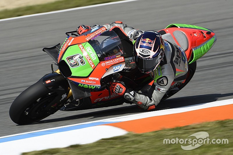 Aprilia: quinta e settima fila per Bradl e Bautista a Brno