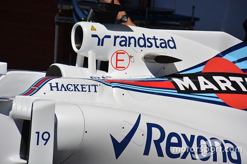 Tech update: Williams verwijdert vleugeltje op de airbox