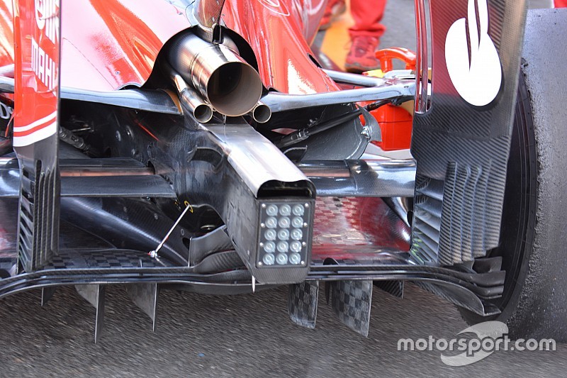 Breve análisis técnico: cambios de Ferrari en el buje soplador y el difusor