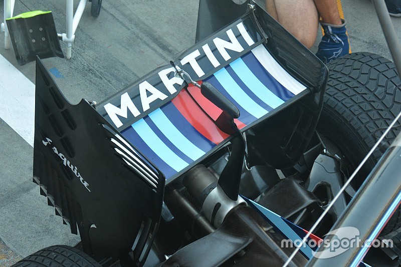 Tech update: Williams past achtervleugel aan voor Monza