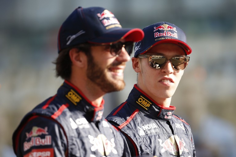 Üléspróbán Kvyat a Toro Rossónál: boldog lehet…