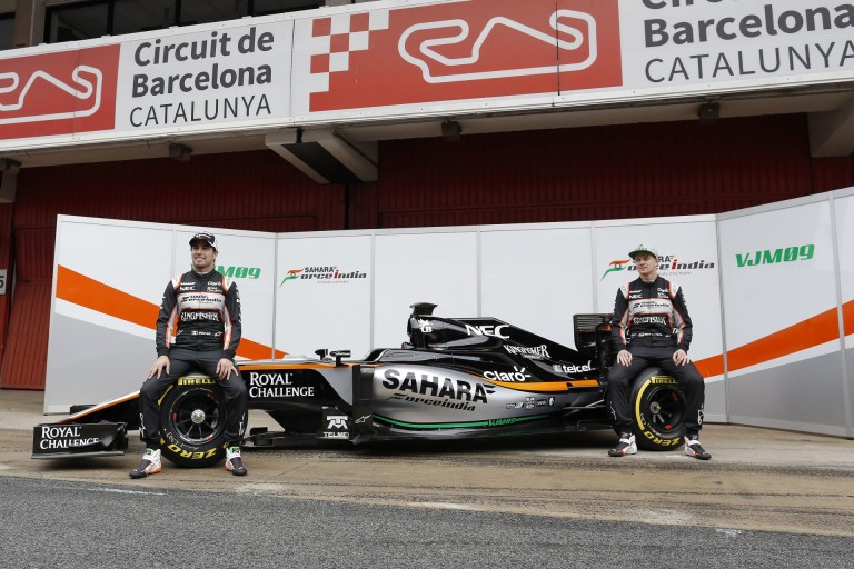 Hülkenberg és Perez megpróbálta lerajzolni a Force India autóját - mint a 3 évesek!