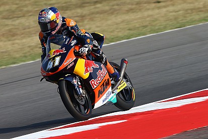 Binder se lleva la pole de Moto3; inoportuna caída de Navarro