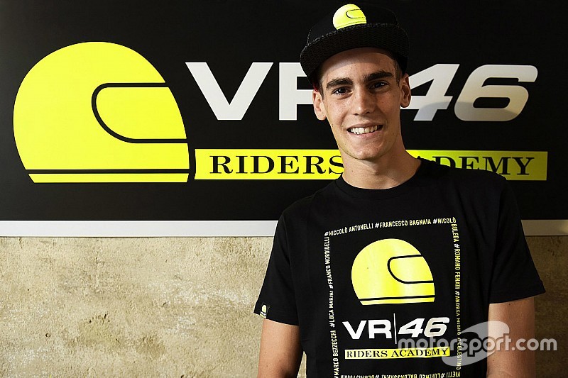 Stefano Manzi entra a far parte della VR46 Riders Academy