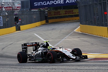 Sergio Pérez no cree que perderá su décimo puesto en Singapur