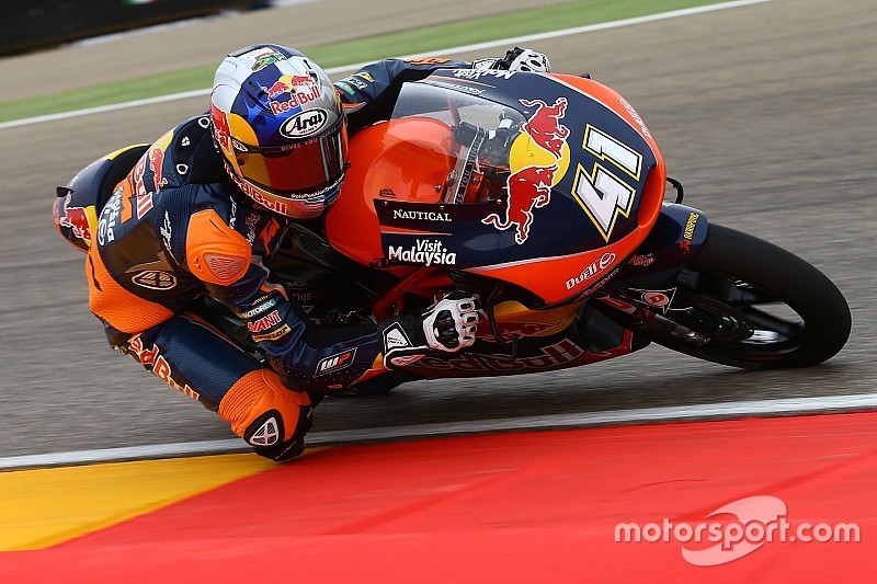 Binder stelt tijdens tweede GP Aragon-training orde op zaken