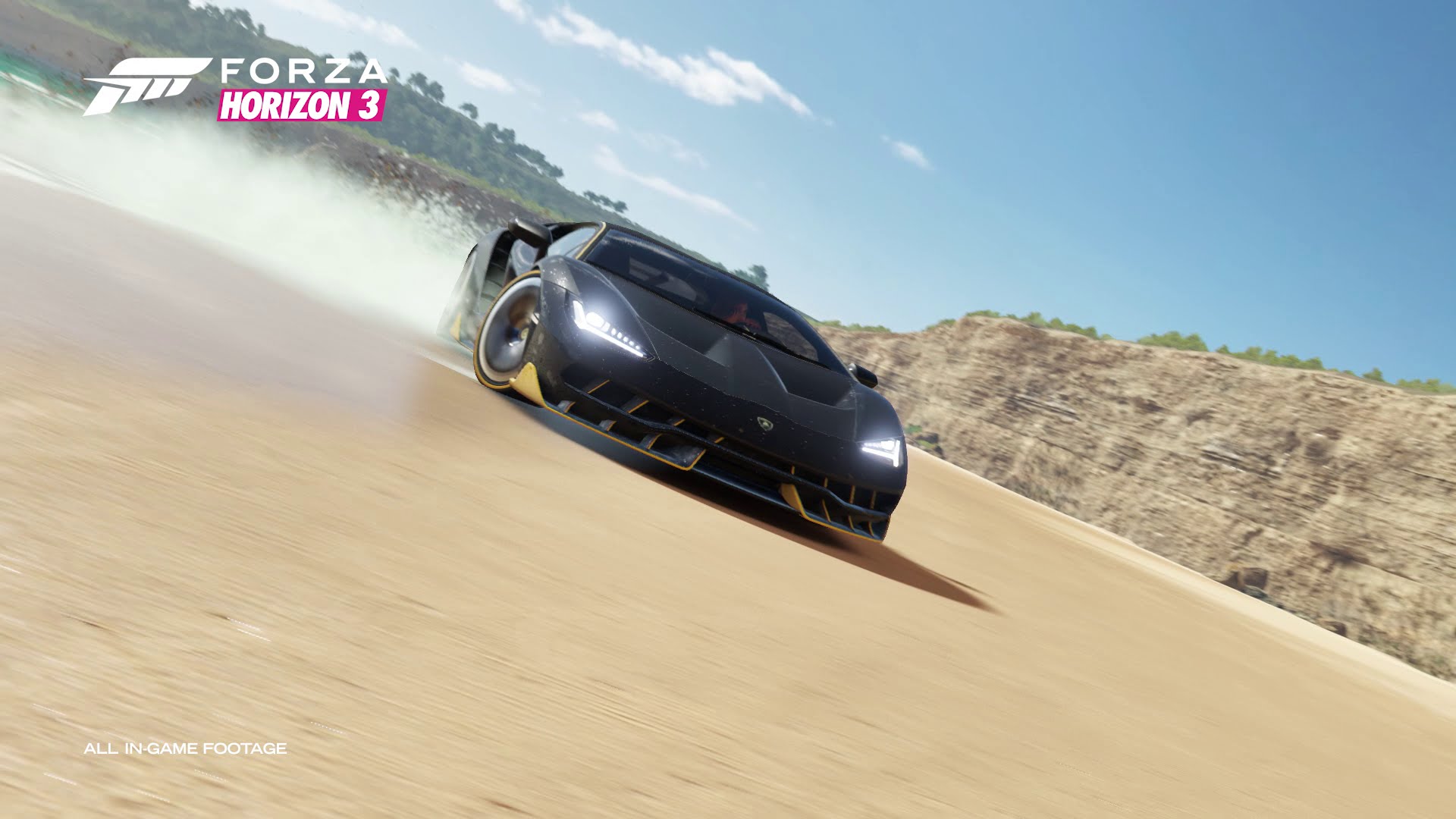Ilyen, amikor elrúgod a nagyon durva Lamborghini Centenariónak: Forza Horizon 3