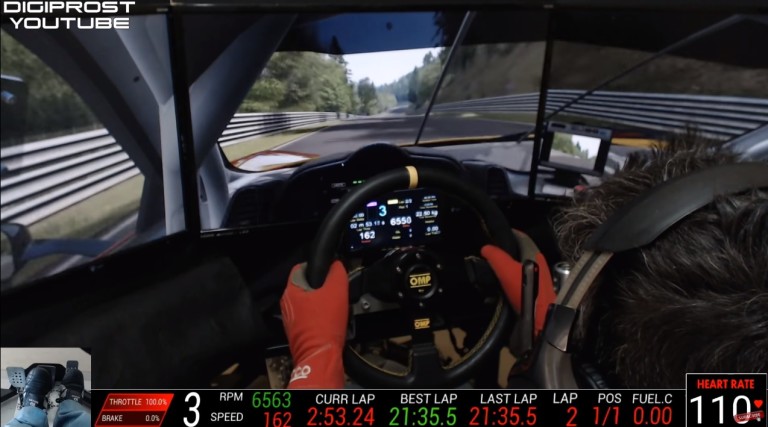 Mintha ott lennél a valóságban: Ferrari 458 GT2 – Nordschleife