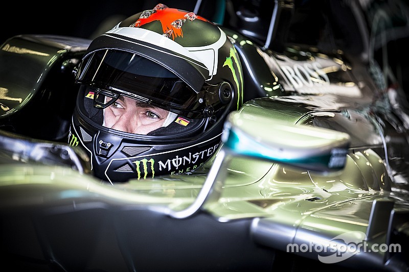 F1を乗りこなしてみせたロレンソ。それでも「コーナーでは”別世界”」