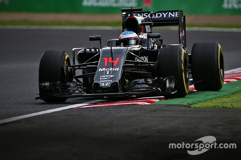 Alonso baalt op Suzuka: