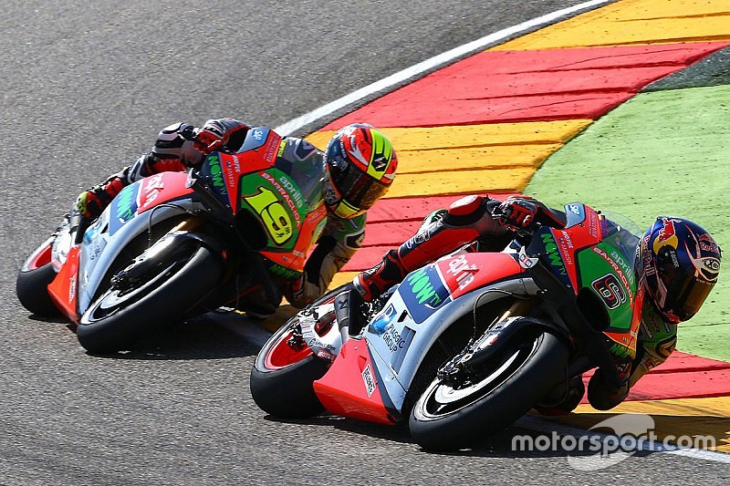 Aprilia: a Motegi con un aggiornamento per migliorare il motore
