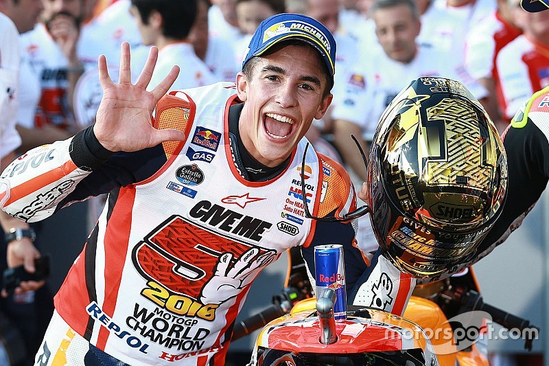 Titel extra speciaal voor Marquez: