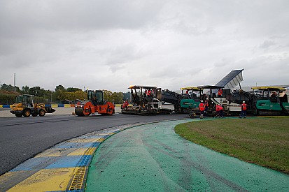 Bildergalerie: Bauarbeiten in Le Mans
