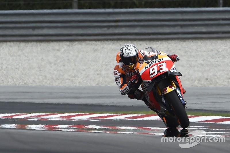 Eerste training GP Maleisië: Marquez leidt de dans op Sepang