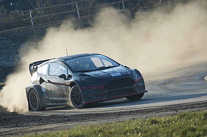 Alex Wurz testet Rallycross-Auto