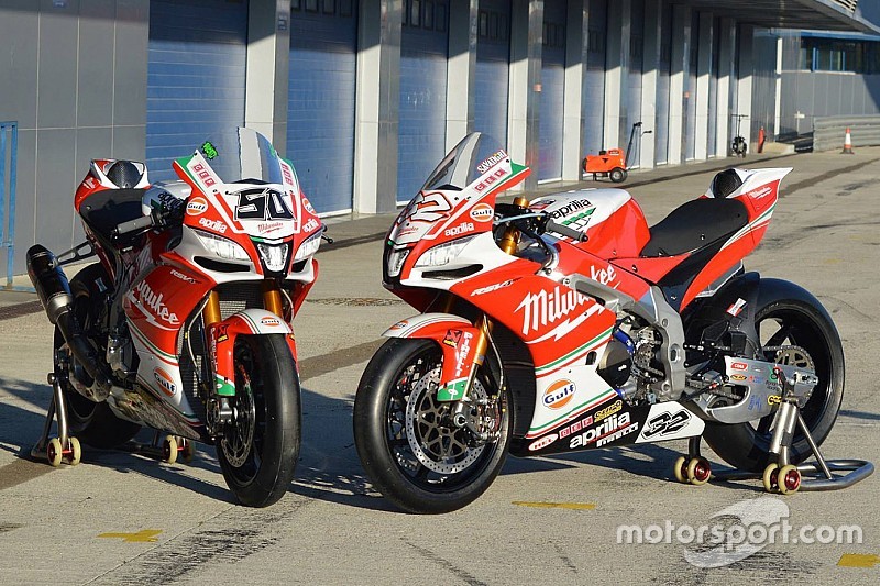 Aprilia stellt Motorrad für Superbike-WM 2017 vor