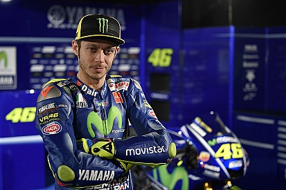 Valentino Rossi en petite forme, mais ravi de sa Yamaha