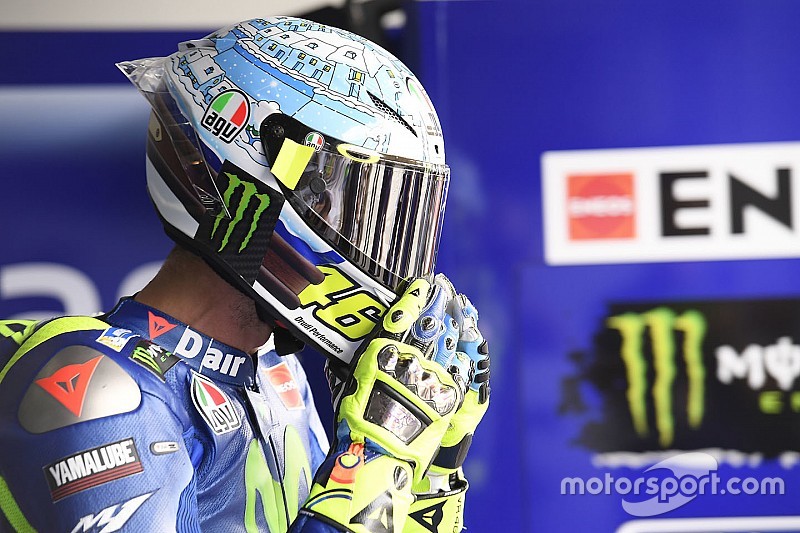 Galeri: Helm spesial Rossi di tes pramusim Sepang