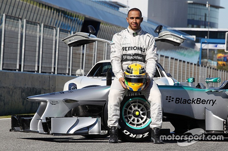 Галерея: перша поява Льюіса Хемілтона у складі Mercedes F1