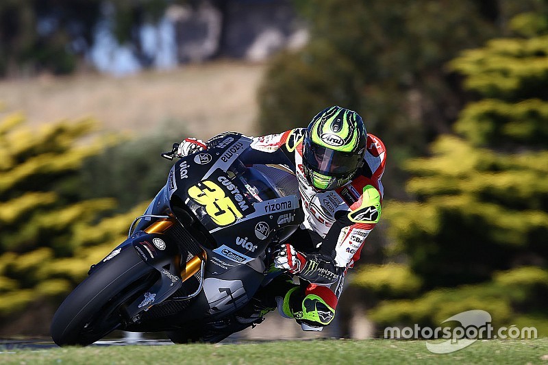 Crutchlow, premier pilote satellite Honda après la première journée