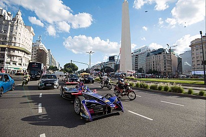 Vídeo: Un Fórmula E por las calles de Buenos Aires
