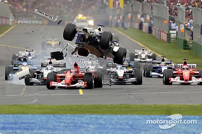 Vor 15 Jahren: Formel 1 startet mit Crash in die Saison 2002