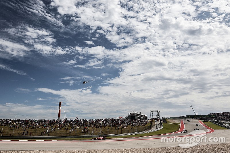 Pronóstico incierto y probabilidad de lluvia en el GP de Estados Unidos