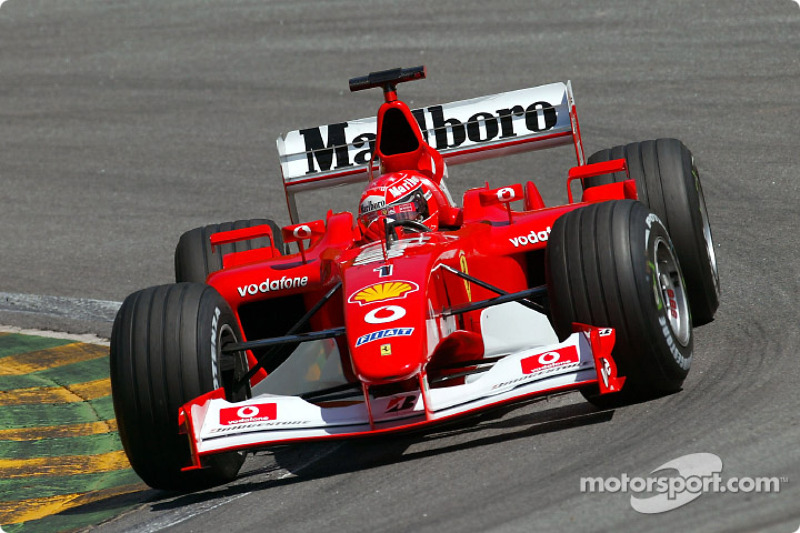 2002: Michael Schumacher, Ferrari F2002