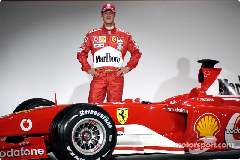 Міхаель Шумахер і Ferrari F2004