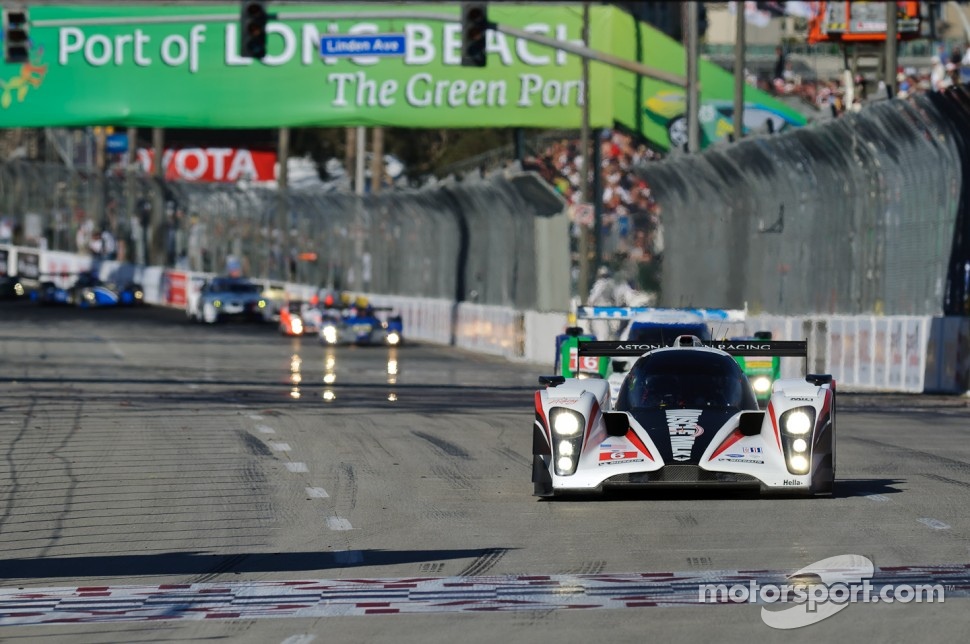 #6 Muscle Milk Aston Martin Racing AMR/Lola Coupe B08/62: Lucas Luhr, Klaus Graf