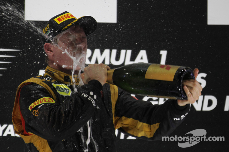 Перше місце Кімі Райкконен, Lotus Renault F1 Team